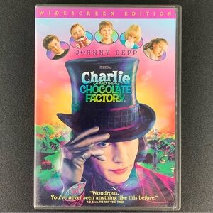 Charlie and the Chocolate Factory DVD.